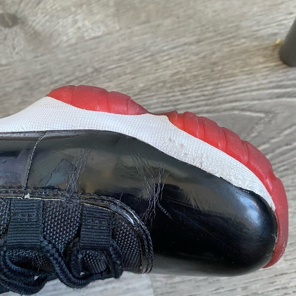 JORDAN 11 RETRO BRED SNEAKERS - Picture 13 of 17